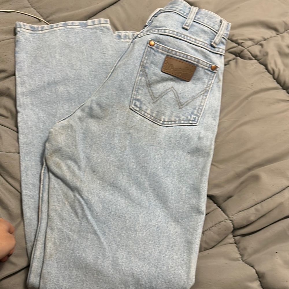 Cowboy cut wranglers